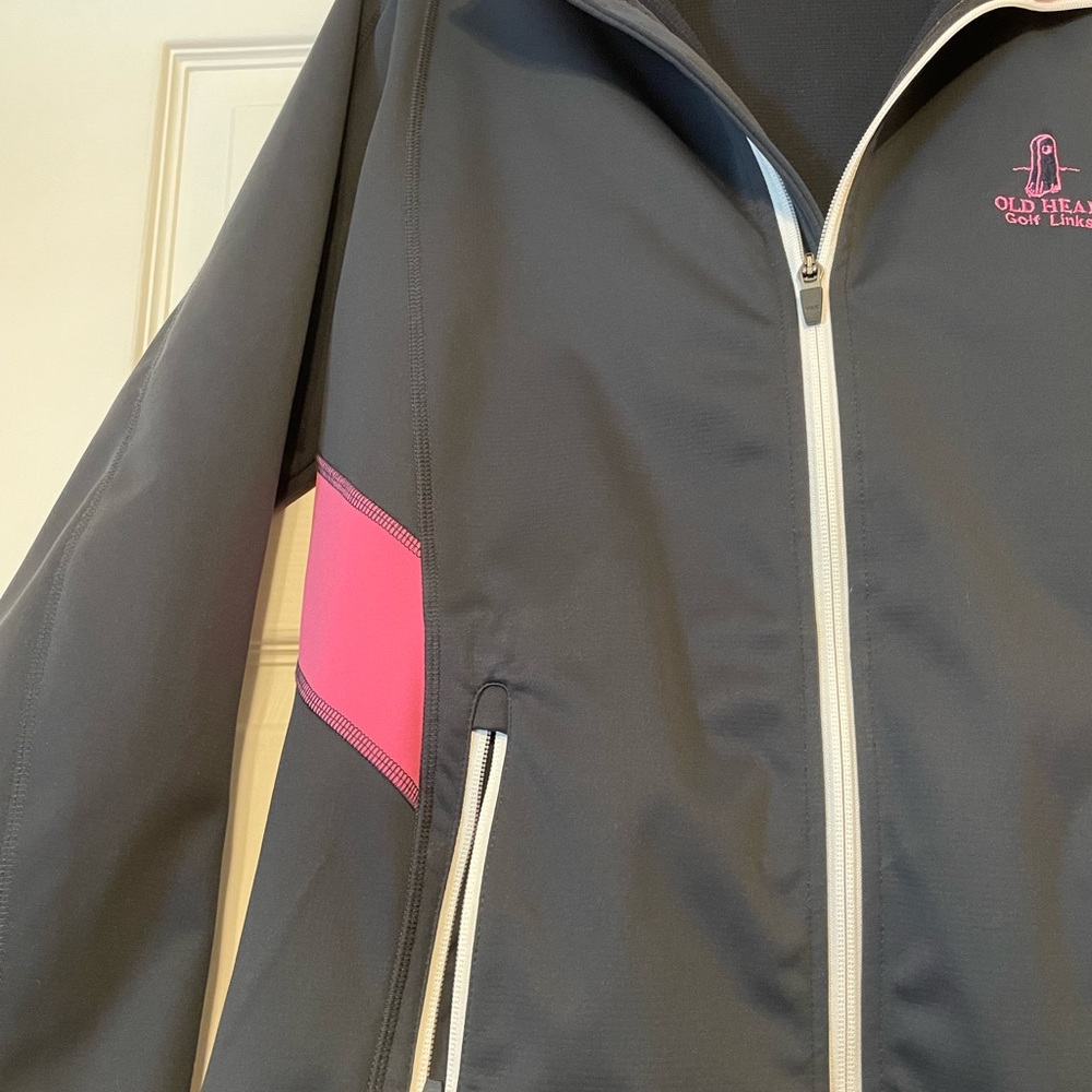 Abacus Navy & Pink Jacket - Size Large - Picture 3 of 10